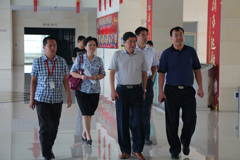 新鄉市市委組織部領導蒞臨青峰網絡指導工作