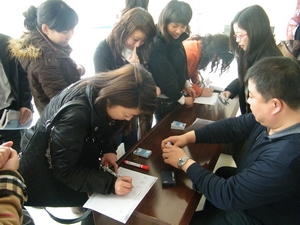 籌備組細心服務